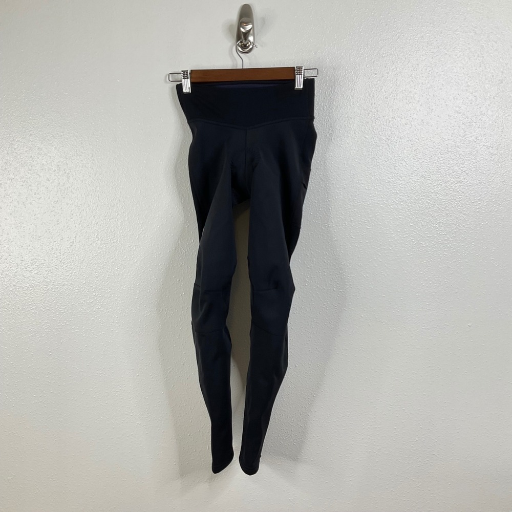 Pearl Izumi Black Padded Fleece Lined Biking Leggings Size Xsmall